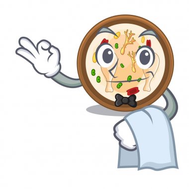 Bir karakter şeklinde Garson samgyetang