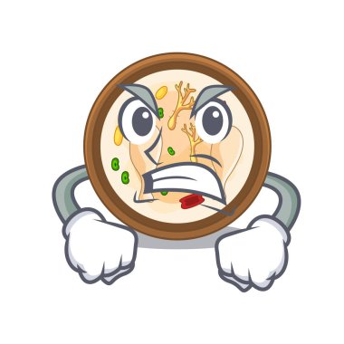 Bir karakter şeklinde Kızgın samgyetang