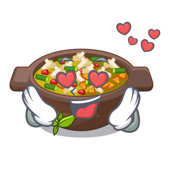 In love fried minestrone in the cup character