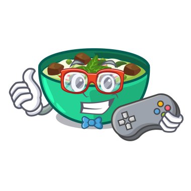 Karakter şeklinde Oyuncu yeşil köri