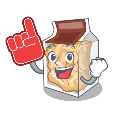 Karakter plastik köpük parmak domuz kabukları