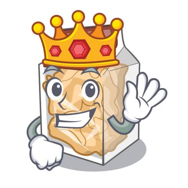 Karakter plastik Kral domuz kabukları