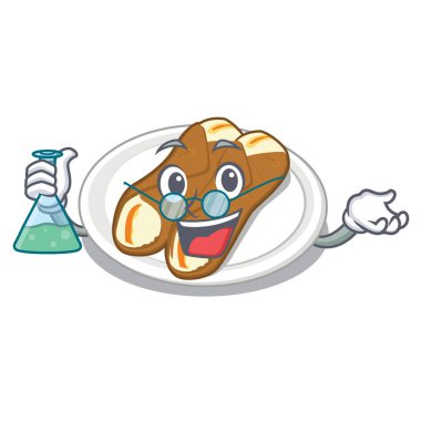 Bir karikatür kavanozda Profesör Cannoli