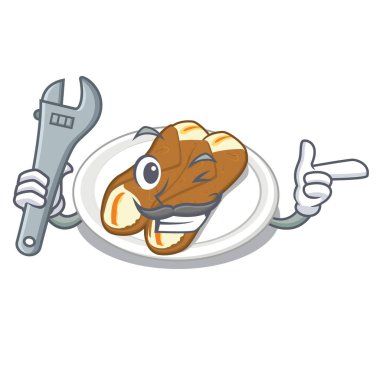 Bir karikatür şeklinde Mekanik cannoli