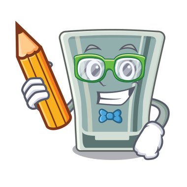 Karikatür şeklinde öğrenci çekim cam