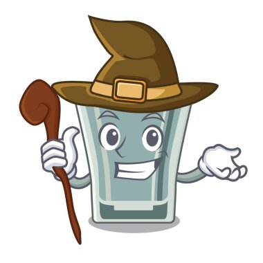 Witch shot glass character in the fridge