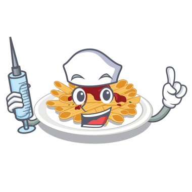Bir karakter kase hemşire makarna