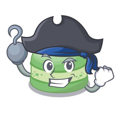 Tabak karikatür korsan antep fıstığı kek