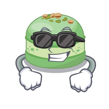 Karikatür buzdolabında Süper serin antep fıstığı kek