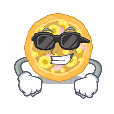 Maskot şeklinde Süper serin hawaii pizza