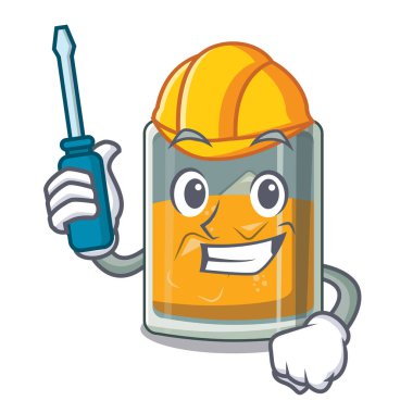 Maskot şeklinde otomotiv viskisi