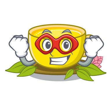 Çizgi film gözlüksüper kahraman çay zerdeçal