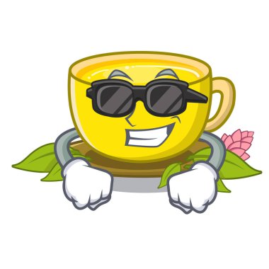 Çizgi film gözlüksüper serin çay zerdeçal