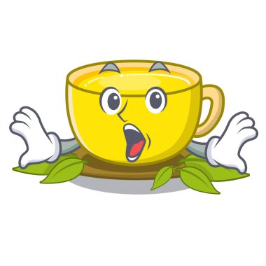 Karikatür şeklinde sürpriz zerdeçal çayı