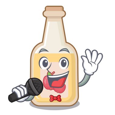 Karakter şeklinde şarkı elma şarabı