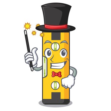 Bir karikatür çantası sihirbaz ruh seviyesi