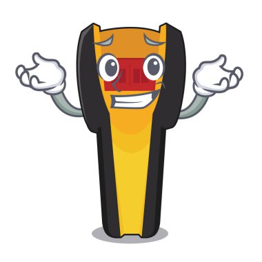 Karikatür şeklinde sırıtan damızlık bulucu