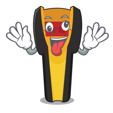 Ahşap karikatür masa üzerinde Crazy damızlık arkadaşlar