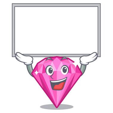 Karakter makyaj masası nın üstündeki tahta pembe elmas