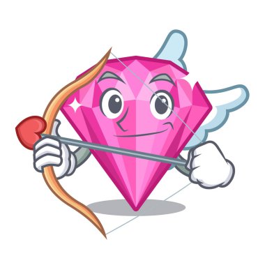 Karakter makyaj masası nın üstünde cupid pembe elmas