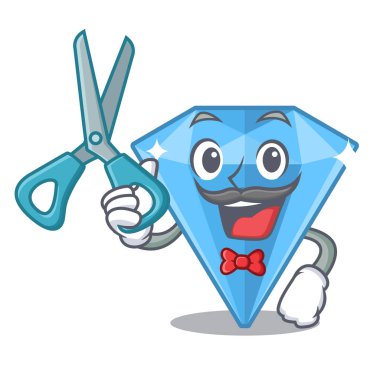 Berber safir taşlar karakter izole