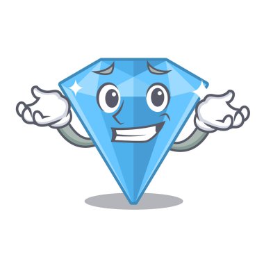 Karikatür şeklinde sırıtan safir taşlar