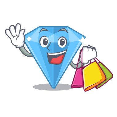 Karikatür şeklinde Alışveriş safir taşlar