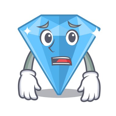 Bir maskot kutusunda korkmuş safir mücevher