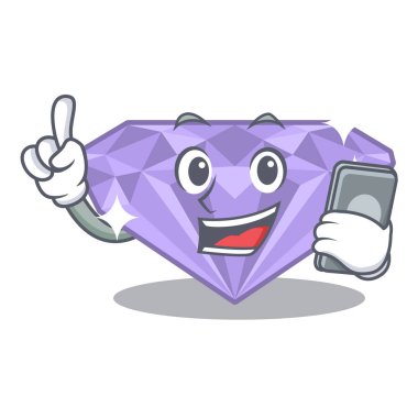 Maskot kutusunda menekşe elmasla