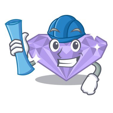 Mimar mor elmas karakteri ile izole