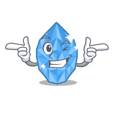 Karakter biçiminde göz kırp.