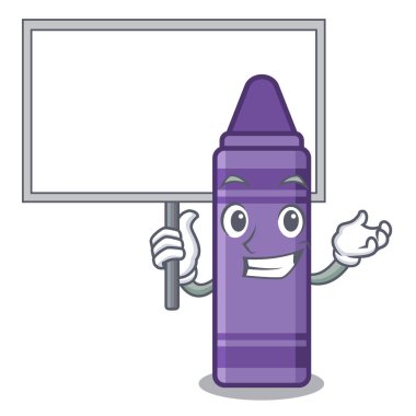 Karikatür kitabı üzerinde tahta mor boya kalemi getir