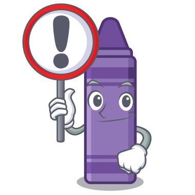 Çizgi roman üzerinde mor boya kalemi ile