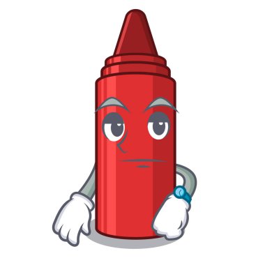 Karikatür cüzdanının yanında kırmızı boya kalemi bekliyor