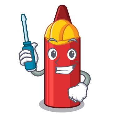 Karikatür cüzdan yanında Otomotiv kırmızı boya kalemi