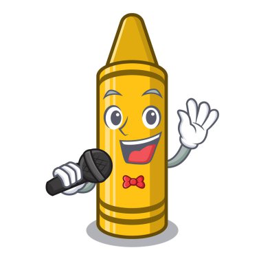 Karikatür cüzdanında sarı boya kalemi söylemek