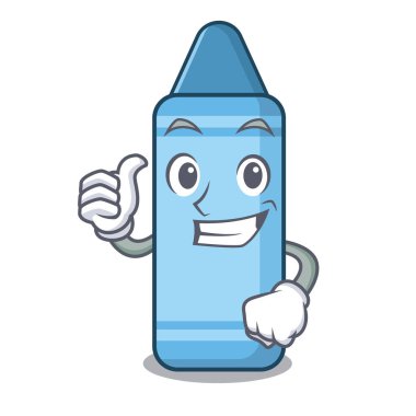 Karikatür sütununda mavi boya kalemi kadar Thumbs