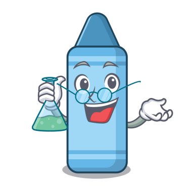 Karikatür sütununda Profesör mavi boya kalemi