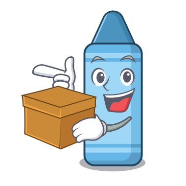 Çizgi film sütununda mavi renkli boya kalemiyle