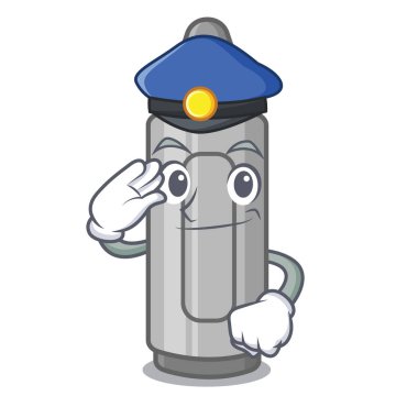 çizgi film ile izole gri boya kalemi