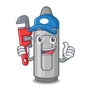 bir çanta karikatür gri boya kalemi