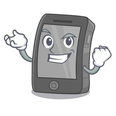 Karakterde izole edilmiş başarılı ipad