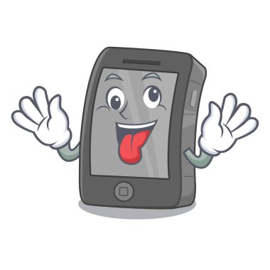Bir karikatür şeklinde Crazy ipad