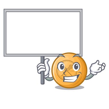 Karakter ile izole kurulu lakros topu getirin