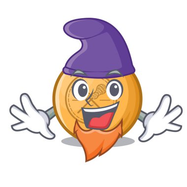 Elf lakros topu karakteri ile izole