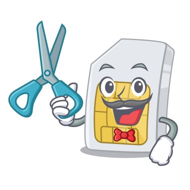 Telefonda Berber simcard bir karikatür