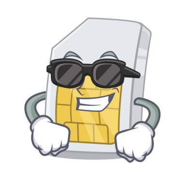 Bir karakter şeklinde Süper serin simcard