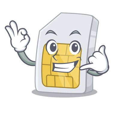 Maskot cüzdanında bana simcard de.