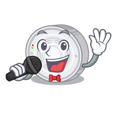 Karikatür şeklinde Singing duman dedektörü