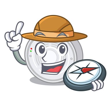 Karikatür şeklinde Explorer duman dedektörü